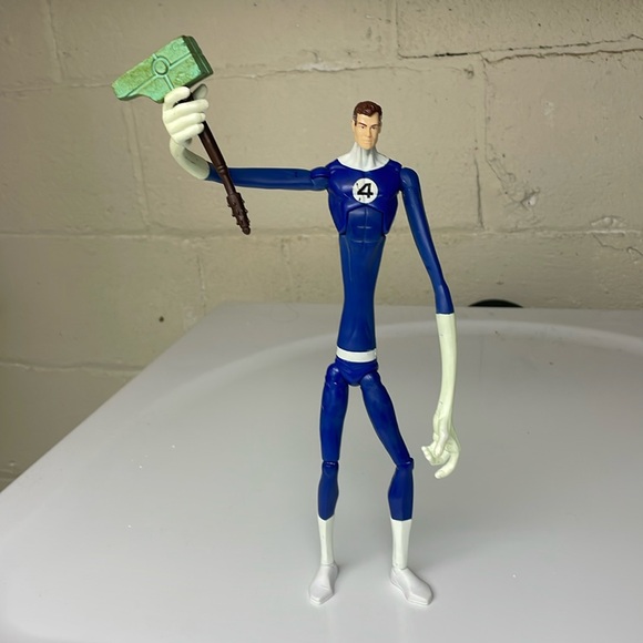 Marvel Legends Mr. Fantastic bendable action figure 2007 11” - Picture 1 of 11